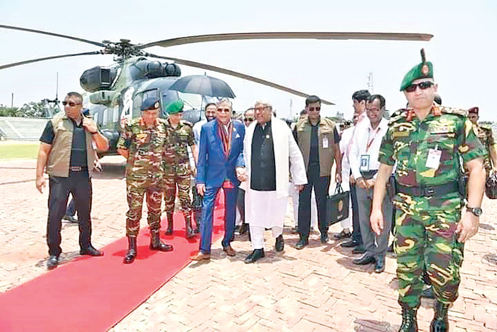 চার দিনের সফরে পাবনায় গেলেন রাষ্ট্রপতি