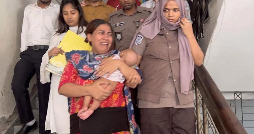 যে মামলায় আটক হয়েছিল দেড় মাসের শিশুসহ শিল্পী বেগম