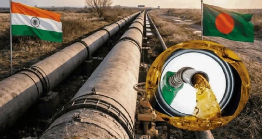ভারত থেকে পাইপলাইনে এলো আরও ৭ হাজার টন ডিজেল