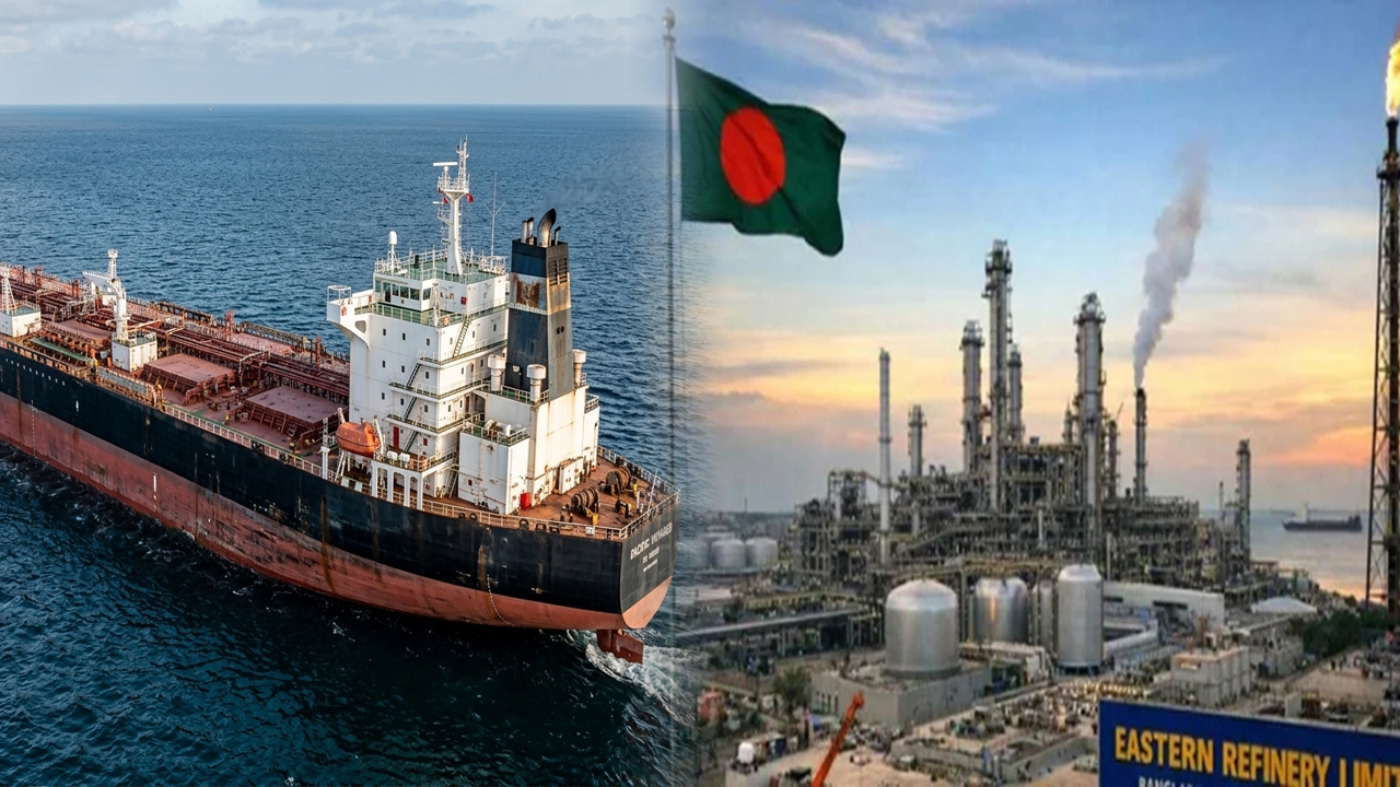 সৌদি থেকে এলো ১ লাখ টন তেল, বিকেলে চালু হচ্ছে ইস্টার্ন রিফাইনারি