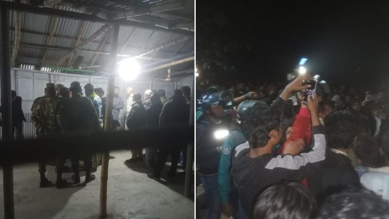 ঘুষ নেওয়ার অভিযোগে ওসি-এসআইকে প্রকাশ্যে কান ধরে উঠবস করালেন জনতা