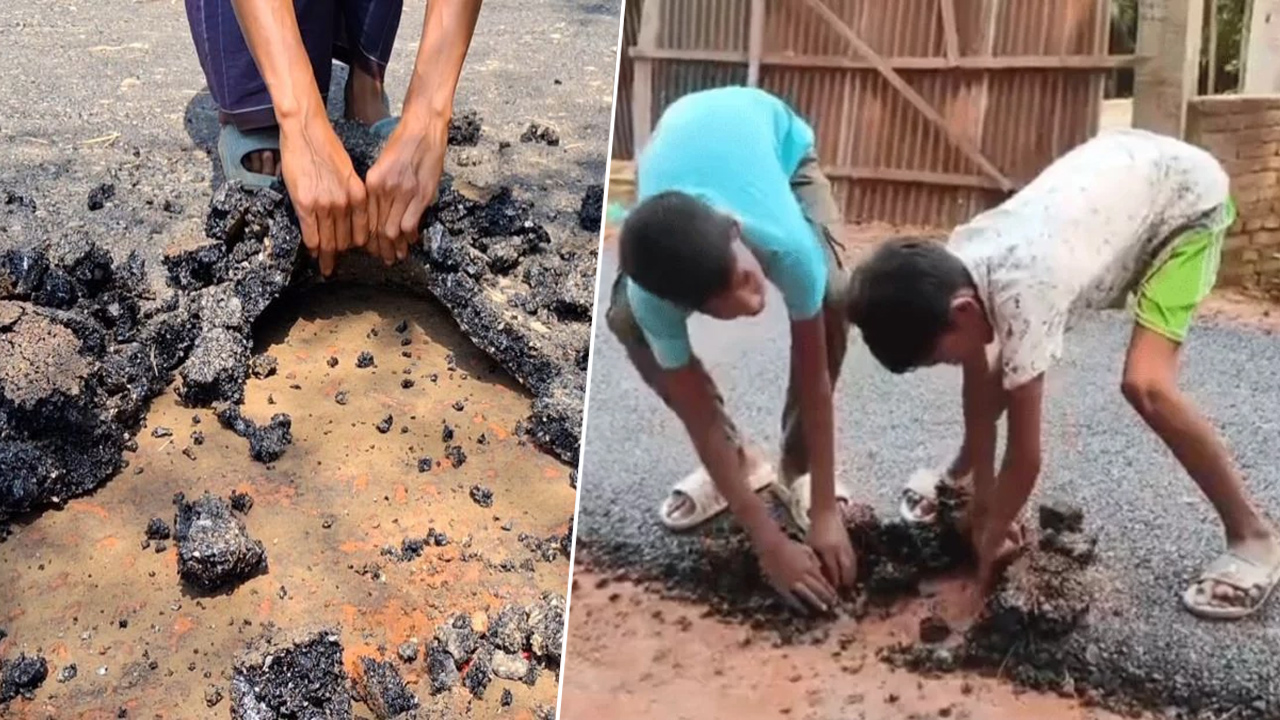 হাতের টানেই উঠে যাচ্ছে নতুন সড়কের কার্পেট, তদন্তে কমিটি গঠন