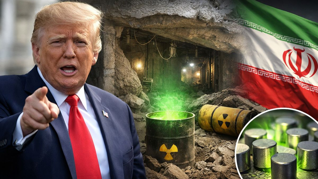 ইরানের সমৃদ্ধ ইউরেনিয়াম নিজেদের নিয়ন্ত্রণে নেওয়ার ঘোষণা দিলেন ট্রাম্প