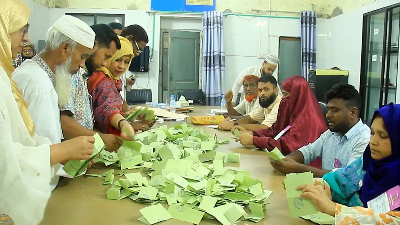 বগুড়া-৬ ও শেরপুর-৩ আসনে উপনির্বাচন: ভোটগ্রহণ শেষ, চলছে গণনা