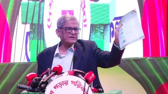 দেশে বিভাজন সৃষ্টির চেষ্টা চলছে: মির্জা ফখরুল