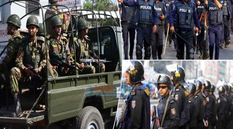 দেশজুড়ে সপ্তাহব্যাপী যৌথবাহিনীর বিশেষ অভিযান, গ্রেপ্তার ৫০৪