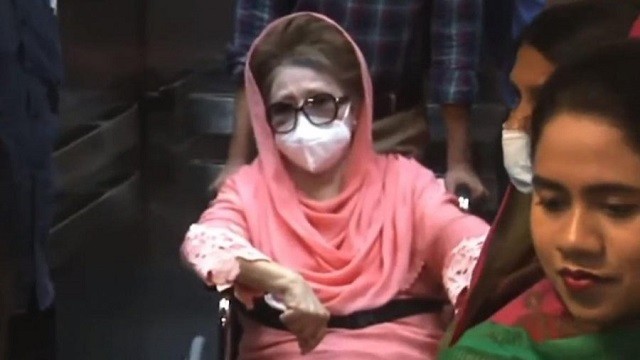 হাসপাতাল থেকে বিকেলে বাসায় ফিরবেন খালেদা জিয়া