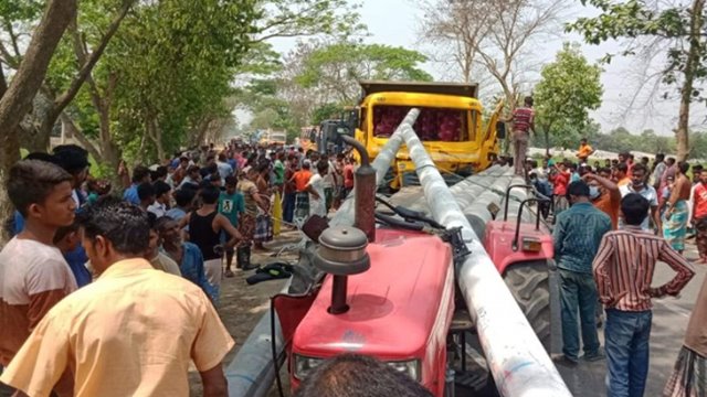 হবিগঞ্জের শায়েস্তাগঞ্জে ট্রাকের ধাক্কায় নিহত ১