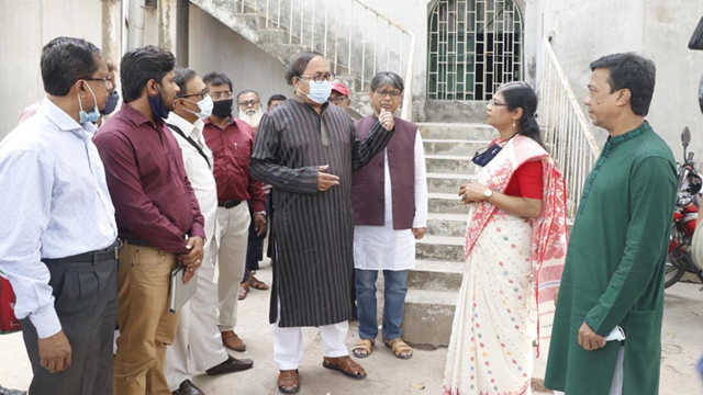 রাজশাহী নগরীর পদ্মারপাড় বড়কুঠি‘র সংস্কার ও সংরক্ষণ কাজের উদ্বোধন