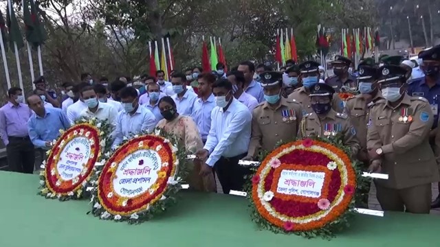 গোপালগঞ্জে নানা আয়োজনে মহান স্বাধীনতা ও জাতীয় দিবস পালিত