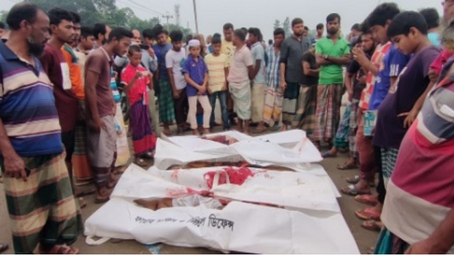 সিরাজগঞ্জে সড়ক দুর্ঘটনায় নিহত ৩