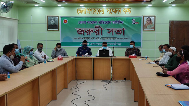 সাতক্ষীরায় করোনা সংক্রমন বৃদ্ধি পাওয়ায় এক সপ্তাহের জন্য লকডাউন