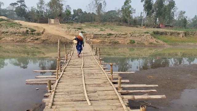 হালুয়াঘাট উপজেলার শাকুয়াই অংশের সাকো