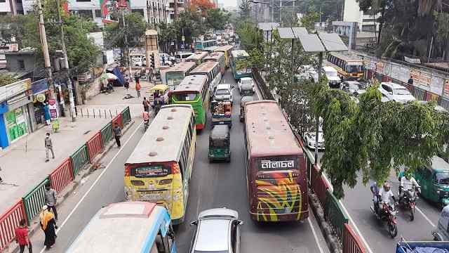 বাস ভাড়া বাড়িয়ে প্রজ্ঞাপন জারি