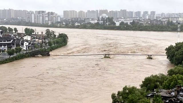 চীনের দক্ষিণ-পূর্বাঞ্চলে বন্যা