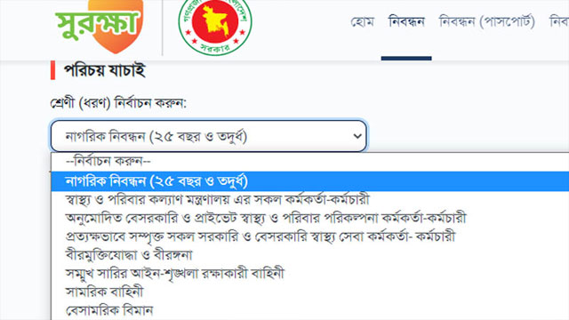 ২৫ বছরেই দেওয়া হচ্ছে টিকা