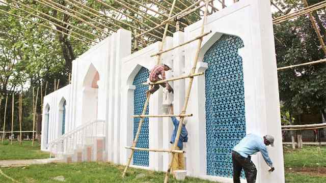 জাতীয় ঈদগাহের প্রস্তুতি শেষ পর্যায়ে