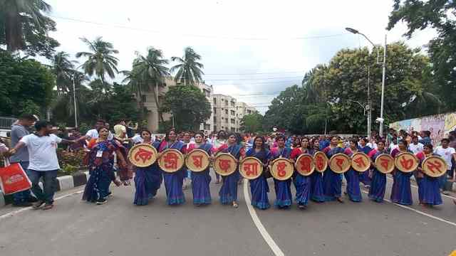 রাজধানীতে জন্মাষ্টমীর শোভাযাত্রা