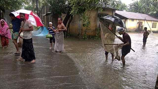 কুড়িগ্রামের নিম্নাঞ্চল প্লাবিত