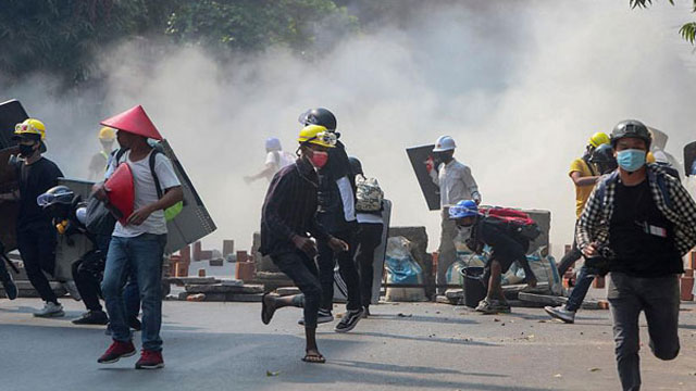 মিয়ানমার জান্তা আগ্রাসনে একদিনে নিহত ৩৮