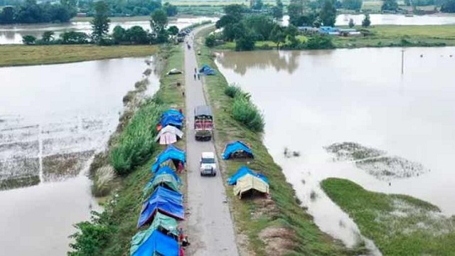 নেপালে বন্যা ও ভূমিধসে ৩৩ জনের মৃত্যু