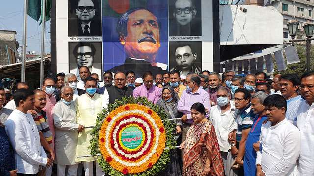 বঙ্গবন্ধু ছিলেন বাঙালি জাতির হৃৎস্পন্দন : মেয়র লিটন