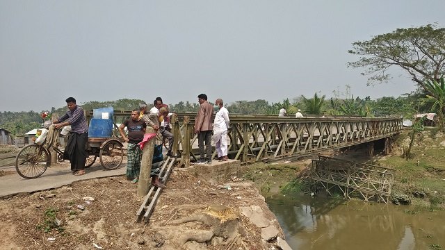 ভৈরব নদের বেইলী সেতুটি ভেঙে ফেলার উদ্যোগ গ্রহণ