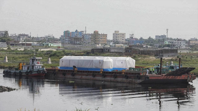 ঢাকায় পৌঁছেছে মেট্রোরেলের প্রথম কোচ সেট