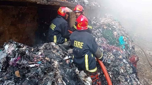 চট্টগ্রামে ঝুটের গোডাউনের আগুন নিয়ন্ত্রণে  