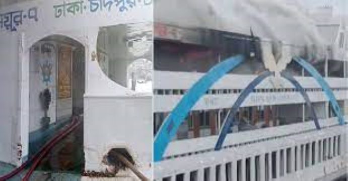 সদরঘাটে লঞ্চে আগুন, নিয়ন্ত্রণে ১২ ইউনিট