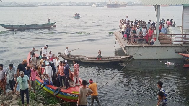 শীতলক্ষ্যায় লঞ্চডুবিতে আরও ১ জনের মরদেহ উদ্ধার