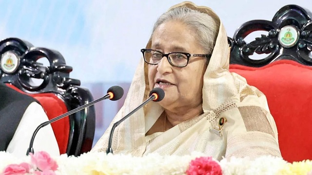 প্রধানমন্ত্রী শেখ হাসিনা