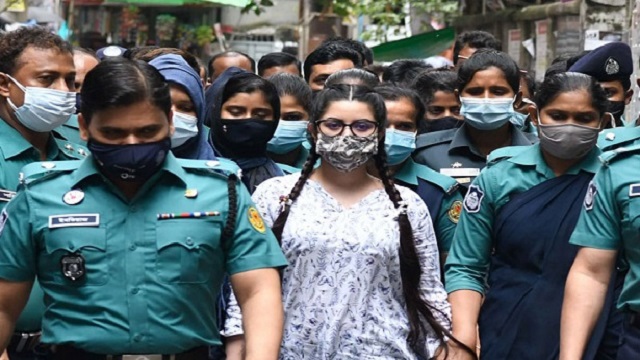 পরীমনির বিরুদ্ধে সাক্ষ্য দিলেন র‌্যাব কর্মকর্তা