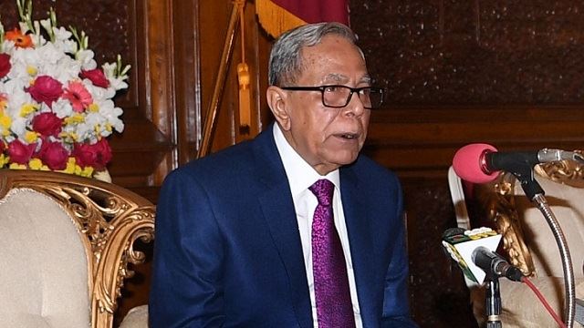 'আনসার সদস্যরা কঠোর পরিশ্রম আর নিষ্ঠার সঙ্গে নিরাপত্তার দায়িত্ব পালন করছেন'- রাষ্ট্রপতি