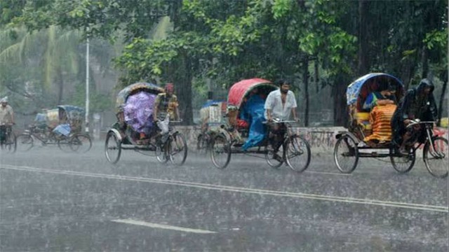 রাজধানীতে স্বস্তির বৃষ্টি