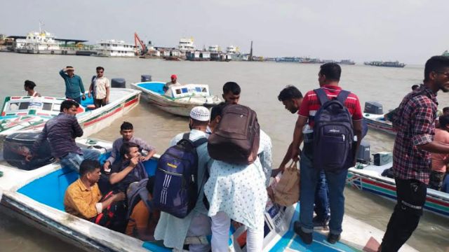 শিমুলিয়া রুটে ২ মাস পর চালু হচ্ছে লঞ্চ-স্পিডবোট