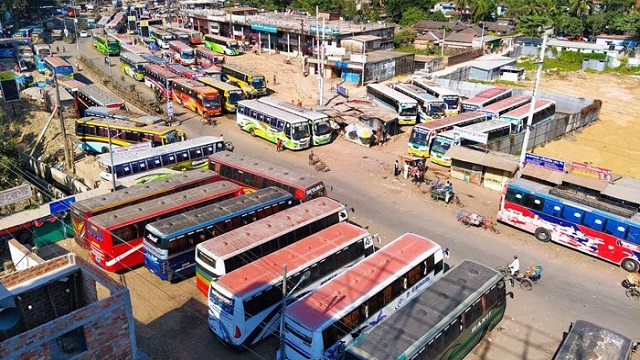 সিলেটে অনির্দিষ্টকাল পরিবহন ধর্মঘট ঘোষণা